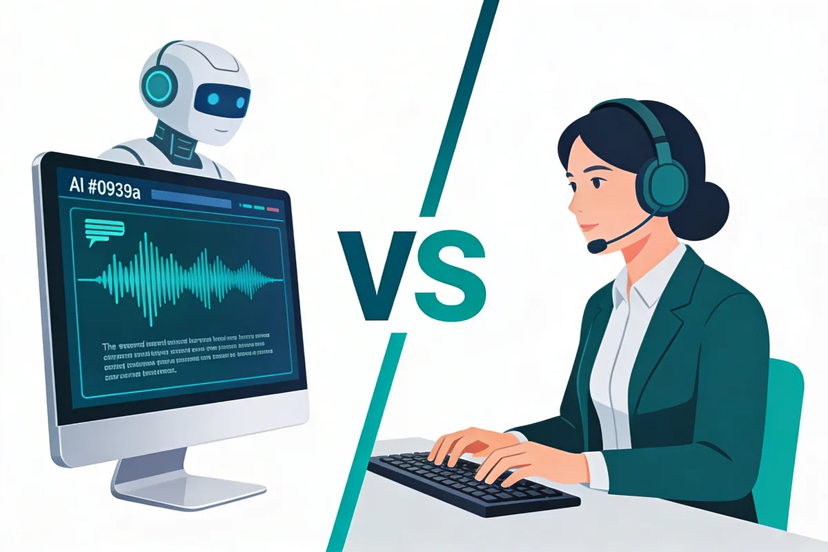 AI vs. Manual Transcription: 2026 Comparison & Statistics