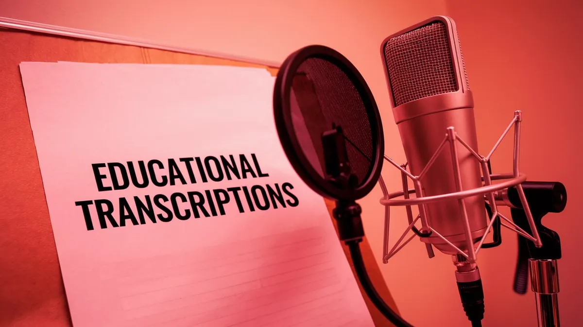 Educational Transcriptions: Statistics Show 85% Improvement in Student Accessibility