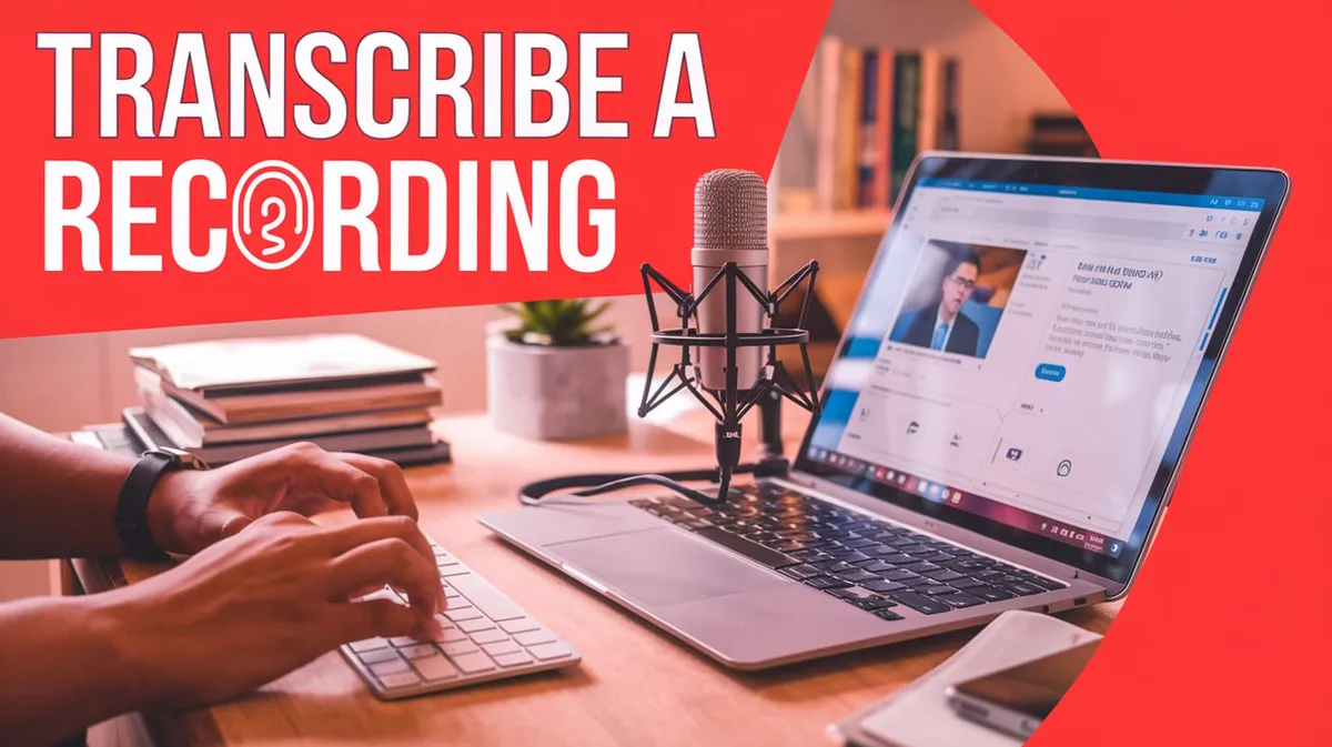 How to Transcribe a Recording? (Free & Easy Solution)