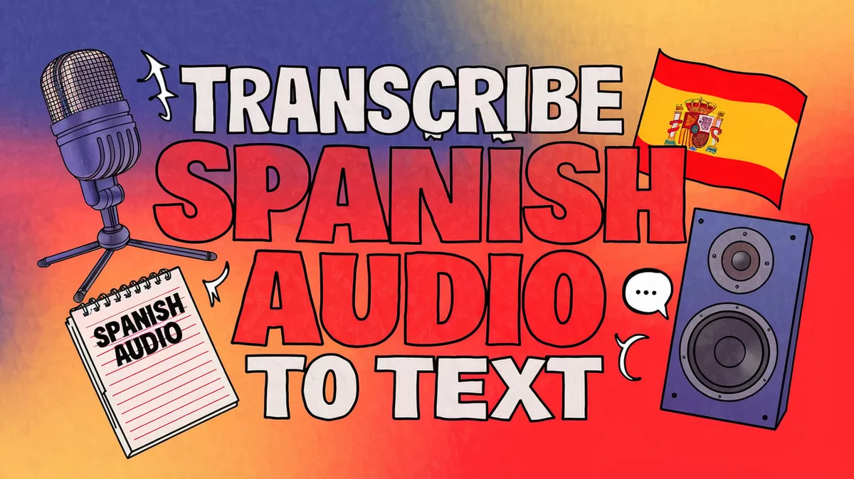 How to Transcribe Spanish Audio to Text