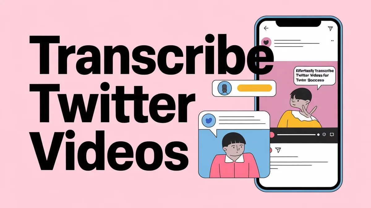 How to Transcribe Twitter X Videos for Free? (AI-Powered & Easy)