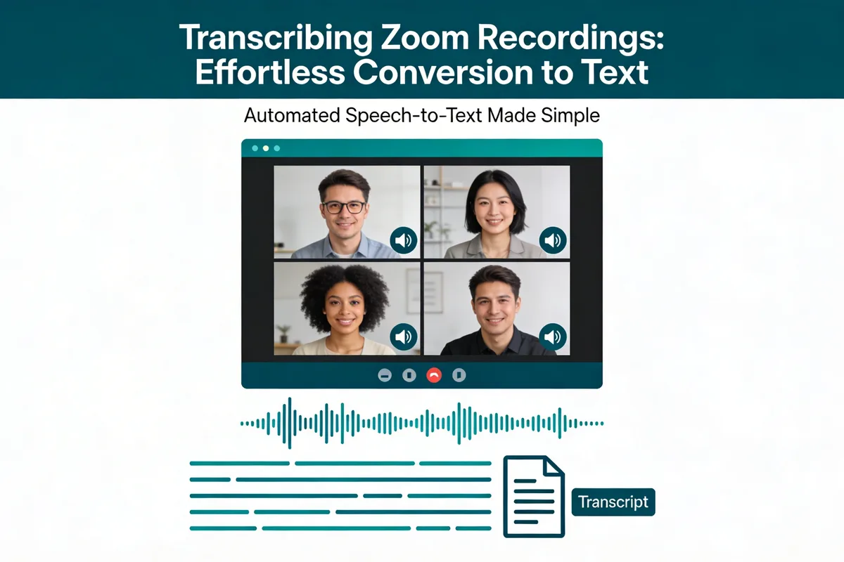 How to Transcribe a Zoom Recording in 2026 (Free, Even Without the Host)