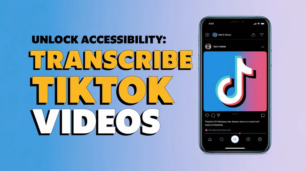 Transcribe a TikTok Video Free in 2026 (No Export Button Needed)