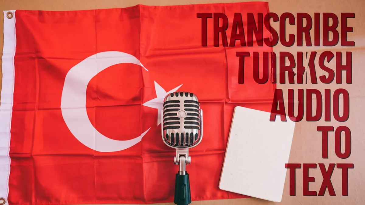 How to Transcribe Turkish Audio to Text in 2026