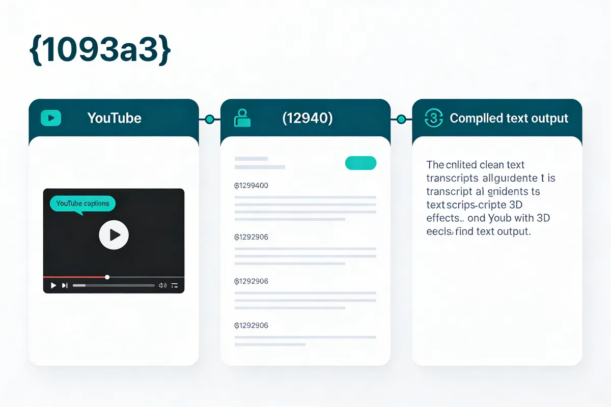 YouTube Subtitle Transcript: How to Download and Edit YouTube Subtitles